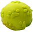 Silicon Rubber Dog Toy Ball With Bell (Any Color) 1 Pcs image