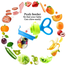 Silicone Baby Feeder – Fruit And Vegetable Nibbler for Toddlers image