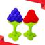 Silicone Baby Teether CN - 1pcs Teethers With Box or Without Box image