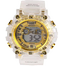 Silicone Boys Digital Sports Red Watch Fashionable Sports Watch For Men-White image