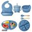 Silicone Feeding Set (6 Pcs 0 ) Multi Color image