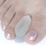 Silicone Foot Finger Toe Separator Adjuster Hallux Valgus Pedicure Corrector - White image