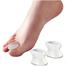 Silicone Foot Finger Toe Separator Adjuster Hallux Valgus Pedicure Corrector - White image