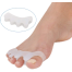 Silicone Gel Toe Separators, Toe Spacers Bunion, Hammer Toe Corrector Pain Relief Toe Straightener Achilles Stretcher image