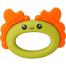 Silicone Head Crab Baby Hand Teether With jhunjhuni CN -1pcs image