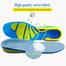 Silicone Non-Slip Gel Soft Sport Shoe Insoles Massaging Insole Orthopedic Foot Care For Feet Shoes Sole Shock Absorption Pads image