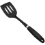 Silicone Non Stick Spoon 1 Pcs - Black image