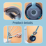 Silicone Round Toilet Brush – Flexible, Hygienic and Wall-Mounted Design image