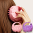 Silicone Shampoo Massage Comb, Bath Massage Brush, Scalp Massager Hair Shower Brush Comb Care Tool - 1 pcs image