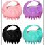 Silicone Shampoo Scalp Hair Massager Shower Brush Comb Care Tool -1 Pcs image