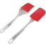 Silicone Spatula and Brush Set - Heat-Resistant Non-Stick Tools for Baking, Cooking and Grilling Silicone Oil Brush (Multicolor) image