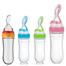 Silicone Spoon Feeder Hard Spoon 90 ML - 1pcs image