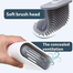 Silicone Toilet Brush And Holder Set With Wall-Mount Design image