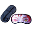 Silk Eye Mask for daylight or sleeping on travel 5 types of designs in 1 set (5 Pcs in total) image