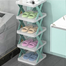 Simple Shoe Rack Folding Shoe Cabinet Multi-layer Shoes Storage Organizer image