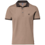 Single Jersey Knitted Cotton Polo - Light Coffee image