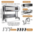 Sink Dish Drying Rack 65cm Space-Saving Over The Sink Rack For Plates, Bowls And Utensils image