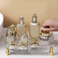 Skincare Organizer, Modern Multipurpose Impact Plastic Cosmetic Organization Tray for Skincare Brushes (Transparent) image