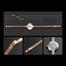 Skmei 1390 Stainless Steel Waterproof Quartz Watch image
