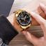 Skmei Golden Stainless Steel Dual Time Sport Watch For Men - Golden image