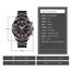 Skmei Stainless Steel Chronograph Sport Watch For Men - RoseGold And Black image