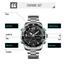 Skmei Stainless Steel Dual Time Sport Watch For Men - Silver image