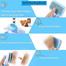 Slicker Dog Cat Gromming Comb Brush Large Square Shaped image