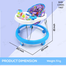 Smile Baby Walker, Toddler Walking Assistant For New Born Baby (walker_smile_839608_p) Blue image