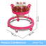 Smile Baby Walker With Music, Toddler Walking Assistant For New Born Baby (walker_melody_881324_p) Pink image