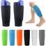 Soccer Protective Socks Shin Pads Supporting Shin Guard Stretchable Wear Resistance With Pocket 1 Pair image