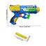 Soft Bullet BLASTER FIELD ARMS FIGHTER Fires Foam Shooter Toy Nub Gun (nub_gun_498a_yellowblue) image