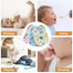 Soft Cotton Bibs Bip Bib for Baby Multicolor 3 Pcs image
