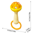 Soft Glue Dumbbell and Ball, Baby Hand Teether Set with Jhunjhuni - 2 pcs image
