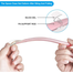 Soft Head Cute Baby Silicone Spoon BPA Free Non-toxic Newborn Training 1Pcs Multicolor image