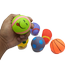 Soft PVC Food Grade Rubber Baby Toys Ball With Whistle. Gift Balls For Toddlers (foam_ball_6pc_m2) Model-2 image