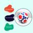 Soft Rubber Football For Toddler (ball_messi_90k) image