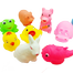 Soft Rubber Sound Baby Wash Bath Play Animal Toys (pvc_mixed_animal_15pcs) Animal -15 Pcs image