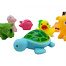 Soft Rubber Sound Baby Wash Bath Play Animal Toys - Set of 8 Pcs - Fun Bath Time Entertainment Easy To Use And Maintain (soft_toys2_875103_rfl) Multicolor - 262 Gm image