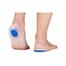 Soft Silicone Gel Insoles For Heel Spurs Pain Relief Foot Cushion Foot Massager Care Heel Cups Shoe Pads Height Increase Insoles image