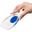 Soft Silicone Gel Insoles For Heel Spurs Pain Relief Foot Cushion Foot Massager Care Heel Cups Shoe Pads Height Increase Insoles image