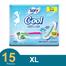 Sofy COOL Freshness Extra Long (XL) Slim Sanitary Napkin (290mm) - 15 Pcs image