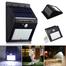 Solar Wireless Security Motion Sensor Night Light/Outdoor Security Light image