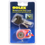 Solex Model 9025 Zinc Alloy Motorcycle Disc Brake Lock – Anti-Theft, Saw And Acid Resistant, Universal Fit For Mag And Spoke Wheels, Includes 3 Nickel Brass Keys (Red) image