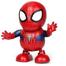 Spider Man- Super Hero Avengers Action Figure Dancing Robot Toy For Kids(robot_spiderman_im502) image
