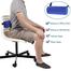Spine Lumbar Roll Cushion for Lower Back Pain, Car Seat And Office Chair image