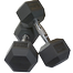 Sports And Fitness 12.5kg Hex Dumbbell 1 pcs image