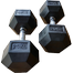 Sports And Fitness 20kg Hex Dumbbell 2 pcs image