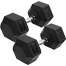 Sports And Fitness 22.5kg Hex Dumbbell 2 pcs image