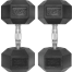 Sports And Fitness 25kg Hex Dumbbell 2 pcs image