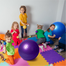 Sports And Fitness Chinese 75cm Gym Ball Yoga Fitness Ball Pimpled Bubble image